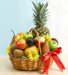 Deluxe All Fruit Basket Flower Power, Florist Davenport FL